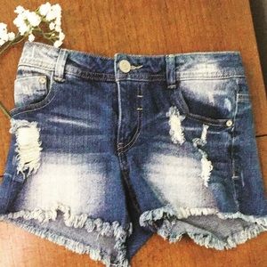 Rue21 Ripped Denim Shorts